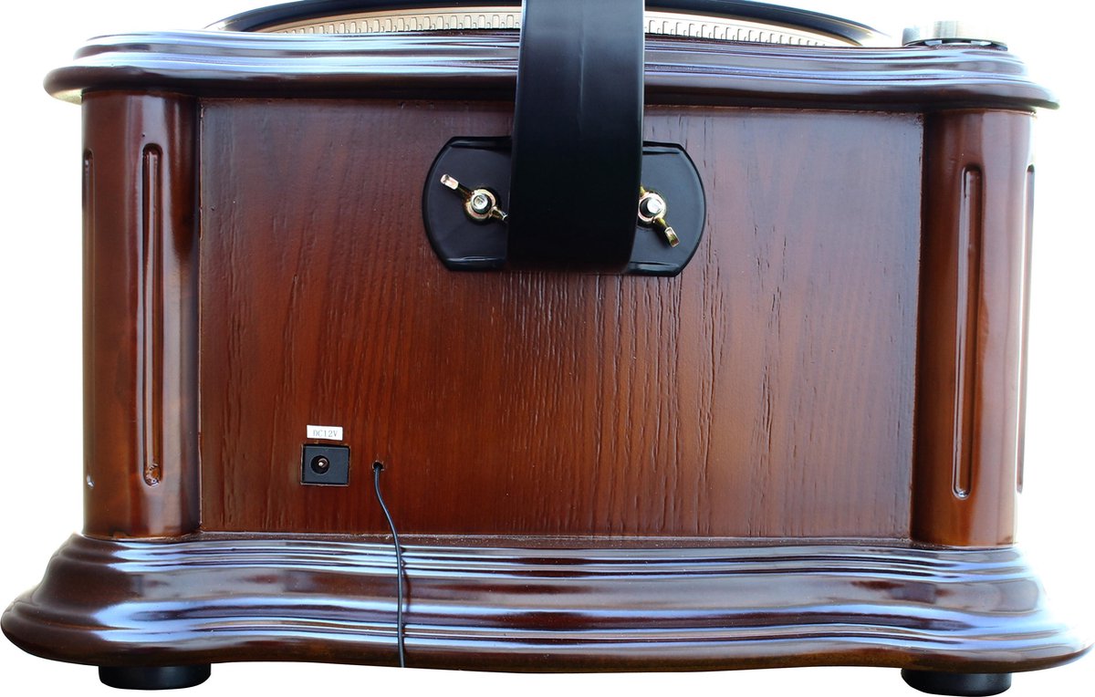 Soundmaster NR917 - Nostalgisch muziekcenter met grammofoon