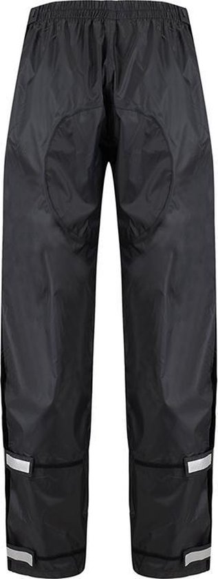 Mac in a Sac - Maat XXXL Full Zipper Regenbroek - Zwart