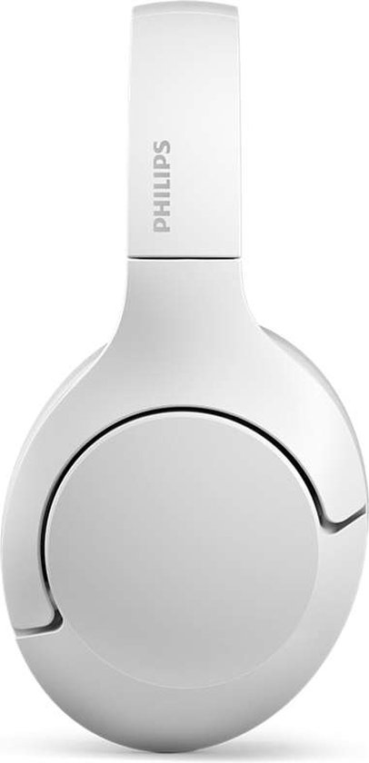 Philips Sound TAH8506WT - Draadloze Ruisonderdrukkende Over-Ear Hoofdtelefoon, Ruisonderdrukking Pro