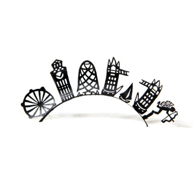 Paperself Nepwimpers Papieren wimpers