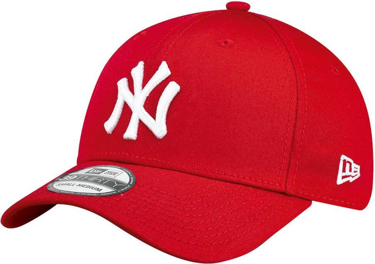 New Era Maat S/M 39THIRTY LEAGUE BASIC New York Yankees Cap - Red
