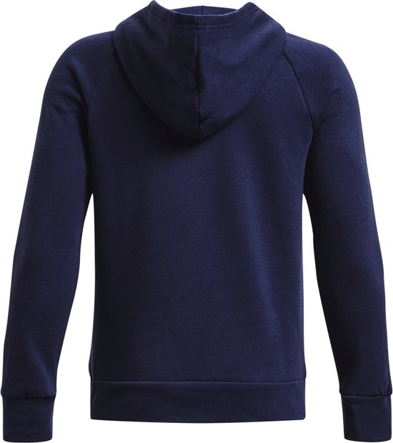 Under Armour Maat 140 UA Rival Fleece Hoodie Jongens Sporttrui - Navy