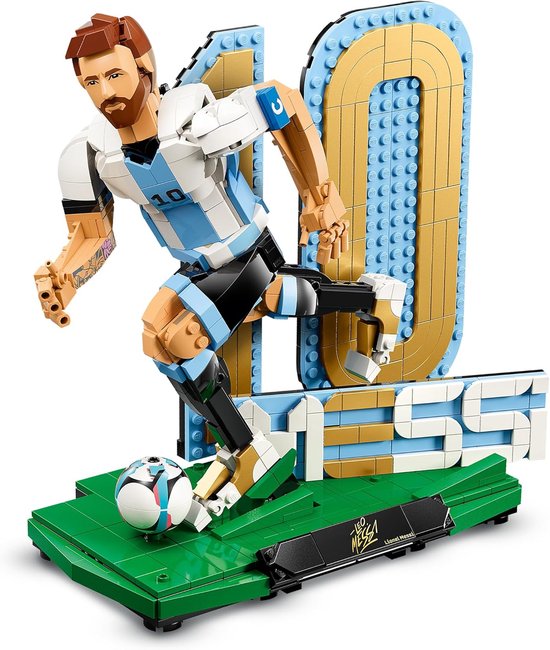 LEGO Editions Lionel Messi – Voetballegende Voetbal Speelgoed voor Kinderen - 43015