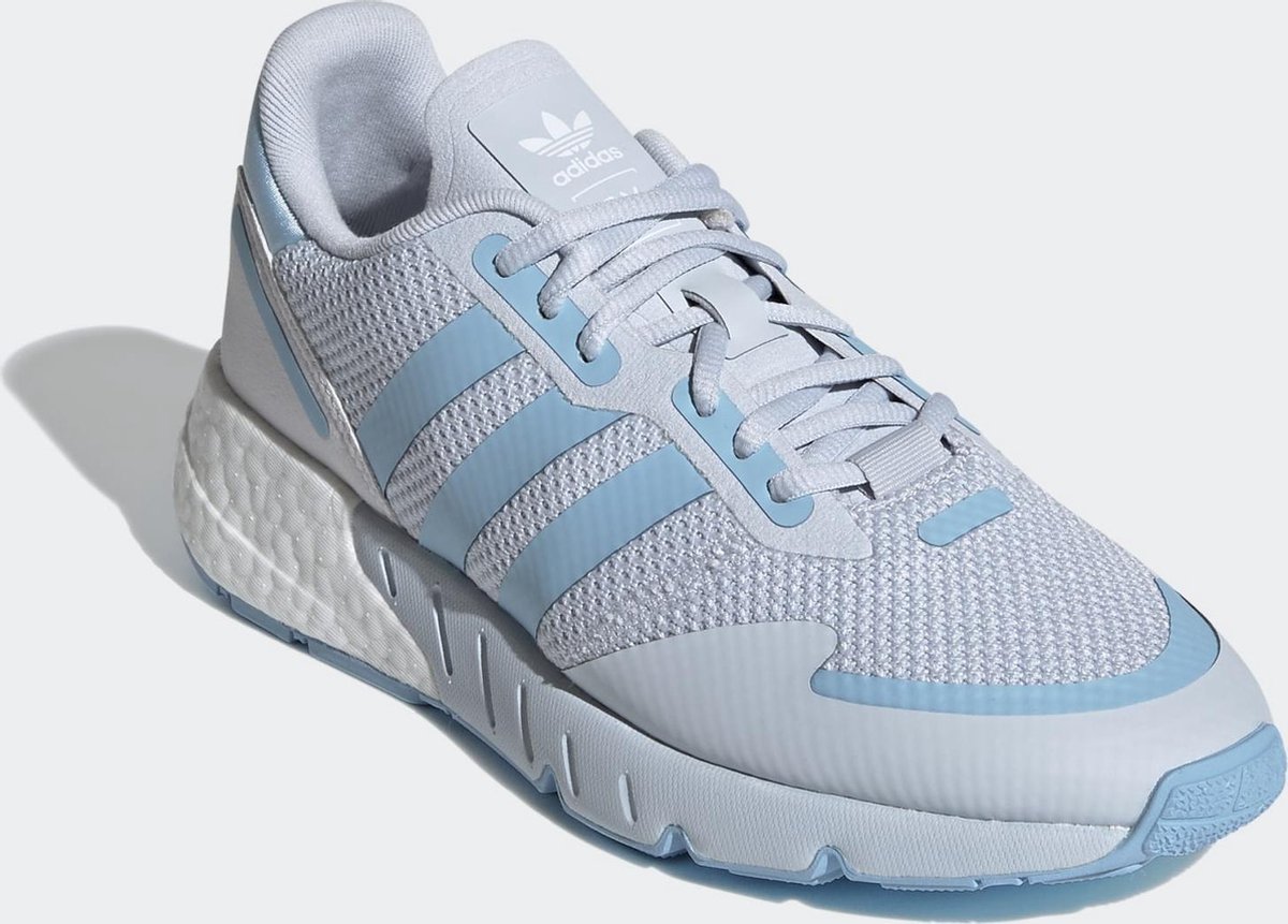 adidas ZX 1K Boost W Dames - Maat 39 1/3 - Sneakers - Halo Blue/Clear Blue/Ftwr White