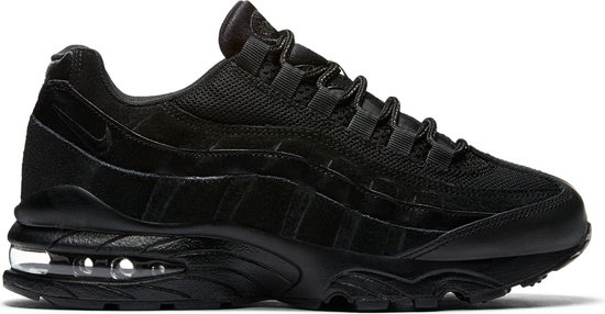 sneaker, zwart, luxe, mesh, luchtdemper