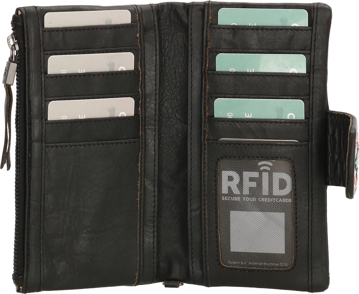 Micmacbags New Navajo Portemonnee - Zwart