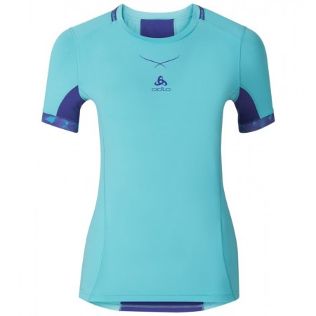 Ondershirt Odlo Crew Neck Ceramicool Pro Blue Radiance  maat M