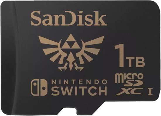 SanDisk MicroSDXC Extreme Gaming 1TB Nintendo licensed Zelda