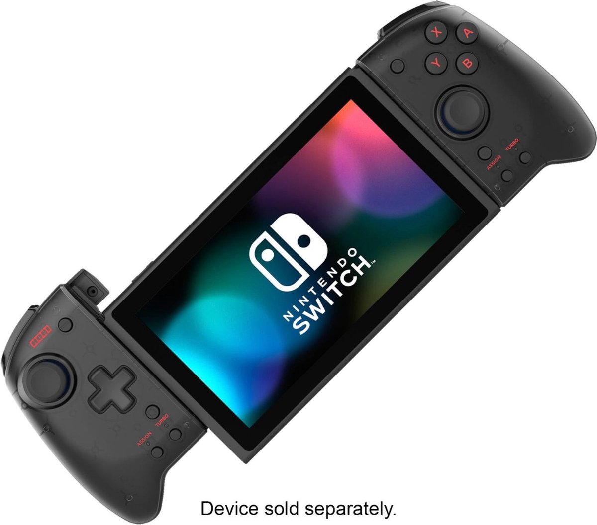 Hori Split Pad Pro Nintendo Switch Controller - Transparent Black