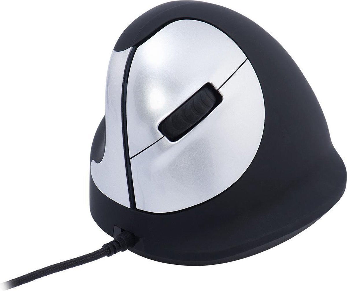 R-GO Tools HE Break (RGOBRHESML) Ergonomische muis Kabelgebonden Ergonomisch, Geïntegreerd scrollwie
