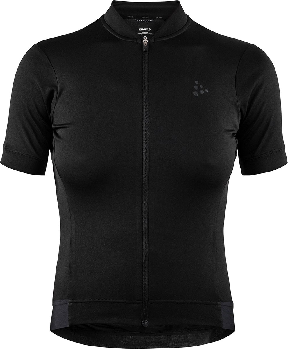 Craft - Maat S - Core Essence Tight Fit Fietsshirt Met Korte Mouwen Dames - Zwart
