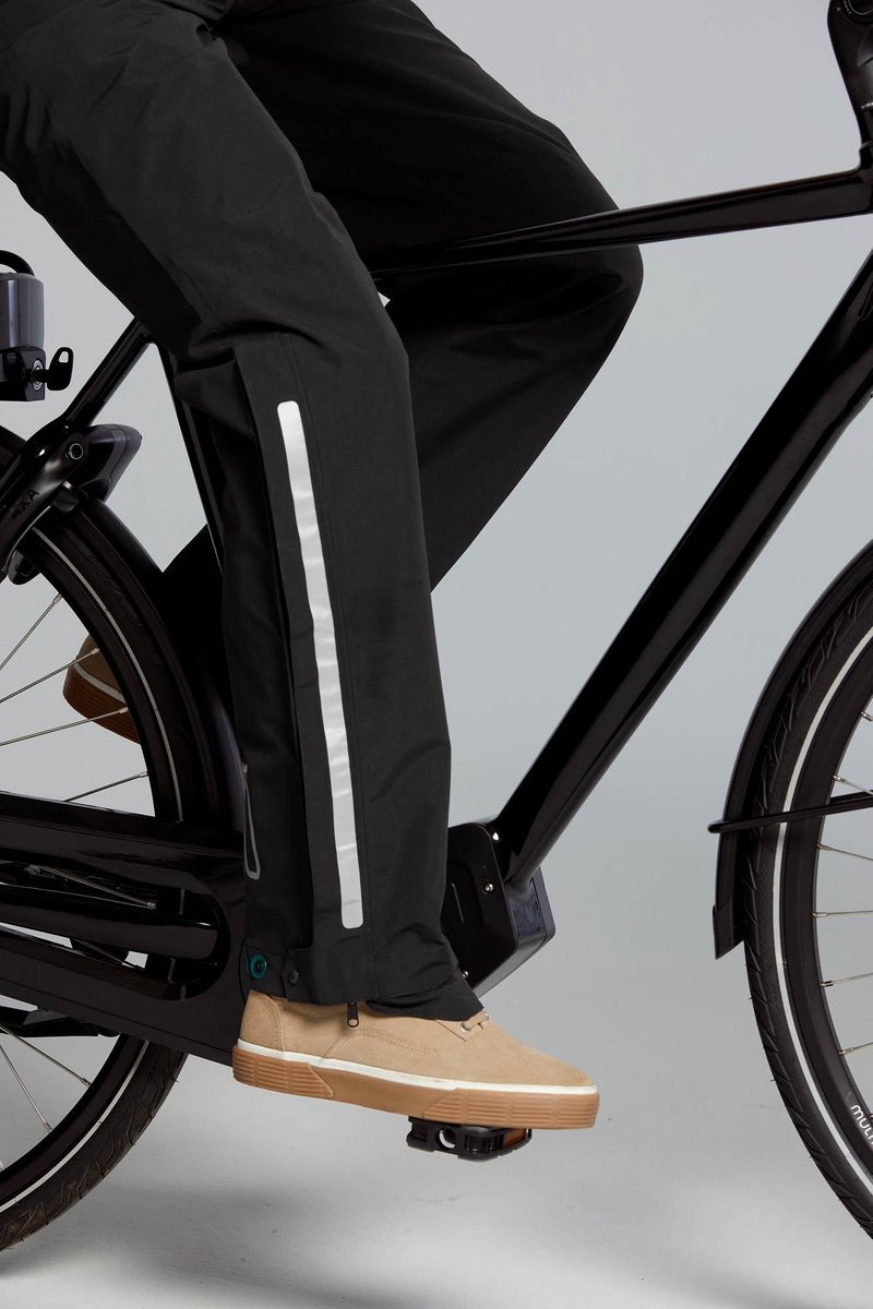 Basil Mosse Regenbroek Heren - Zwart - Maat L