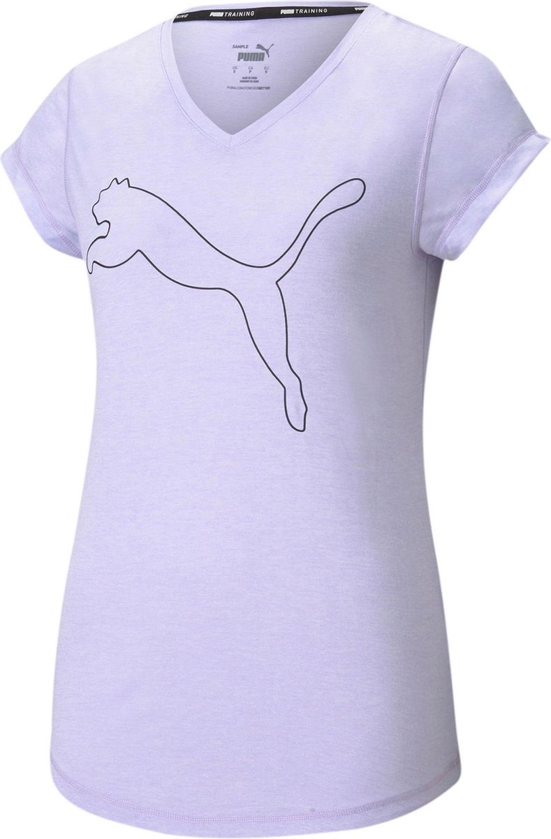 PUMA - maat XS- Train Favorite Heather Cat Sportshirt Dames