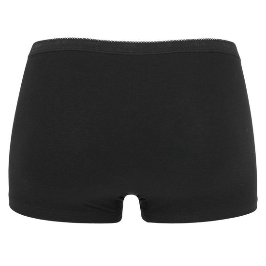sloggi Basic+ Dames Short korte pijp - Zwart - Maat 38