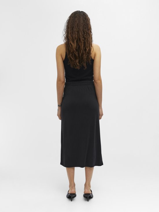 Object - Maat XL - Rok Objannie Hw Drape Skirt Noos 23040619 Black Dames