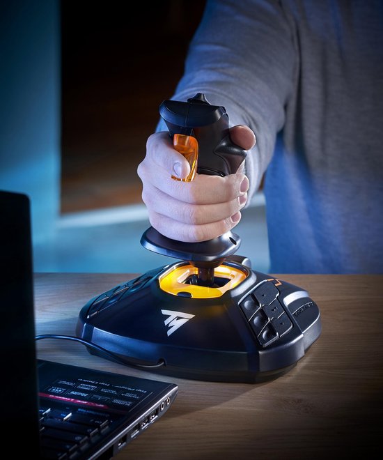 Thrustmaster T16000M FCS - Joystick voor PC - Heart magnetische sensoren - 16 aktieknoppen - voor zo