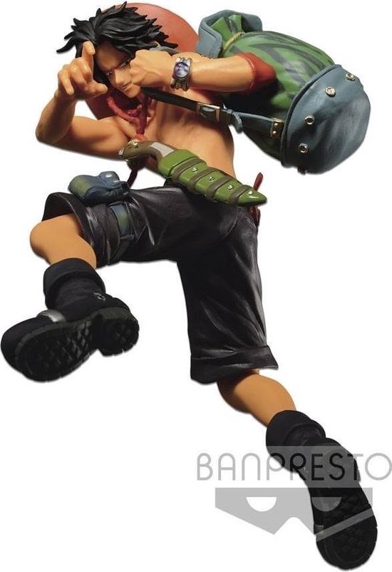 Banpresto Figure Colosseum IV: One Piece - Portgas D Ace Statue (9cm) (16333)