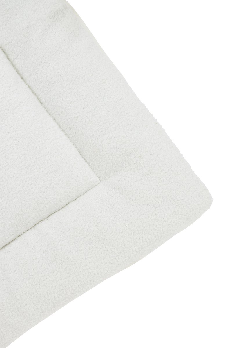Meyco Baby Bouclé boxkleed - offwhite - 80x100cm