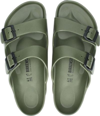 slippers, sandalen, drieband, groen, slippers