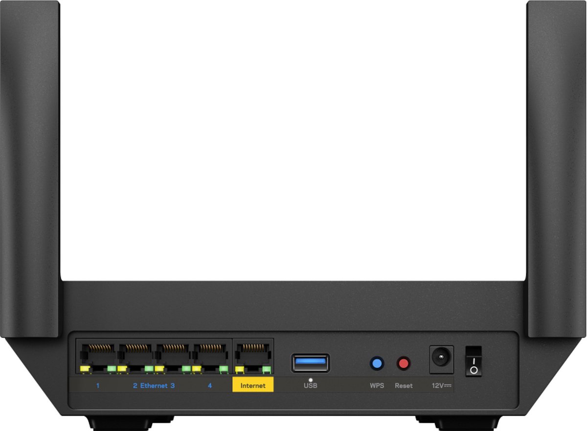 Linksys Hydra 6 MR2000 - Router - 3000 Mbps - Zwart