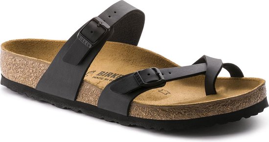 Birkenstock Mayari Dames Slippers - 39 - Regular fit - Black