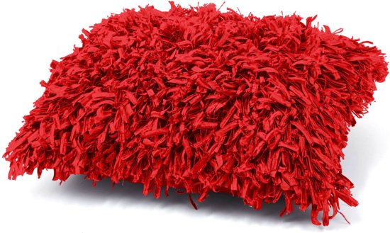 Kussenhoes Shannon 45x45 cm rood