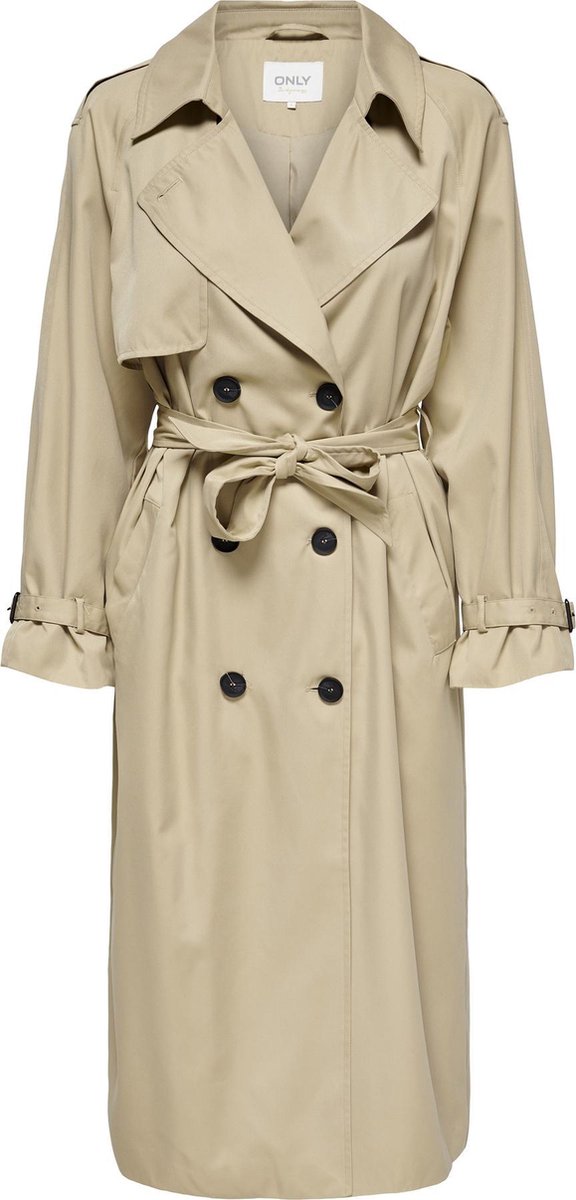 ONLY - Maat L - ONLCHLOE TRENCHCOAT DOUBLE B. CC OTW Dames Jas