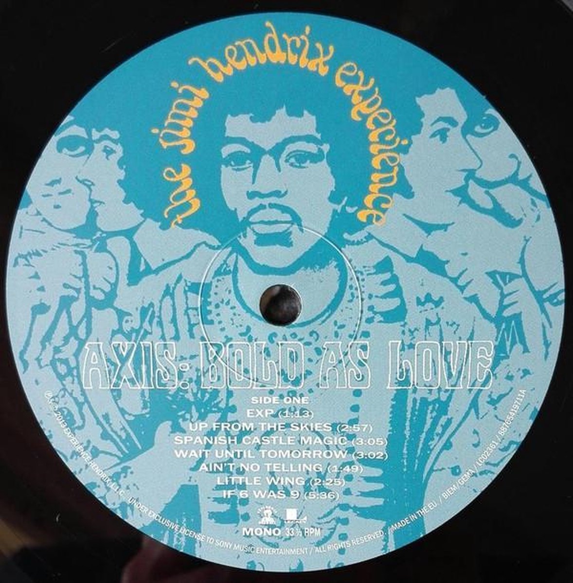 Jimi Hendrix - Axis: Bold As Love LP