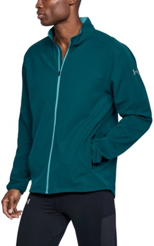 Under Armour Storm Out&amp;Back Sweat Jacket Sportjas - Heren - Maat S - Tourmaline Teal