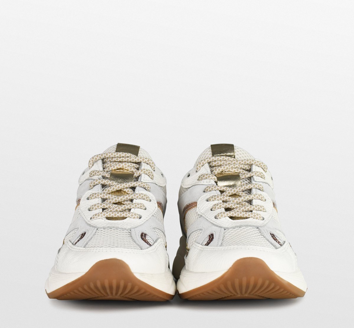 PS Poelman - maat 41- CIBEL Dames Sneakers - Wit Multi