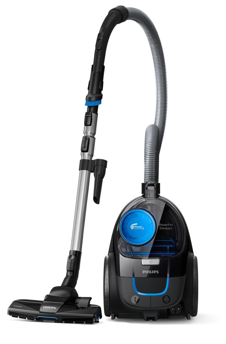 Philips Stofzuiger zonder Zak FC9331/09 - Alle Vloertypen - Sterke Zuigkracht - Met H13 Allergiefilter - Met Extra Mondstuk - Blauw