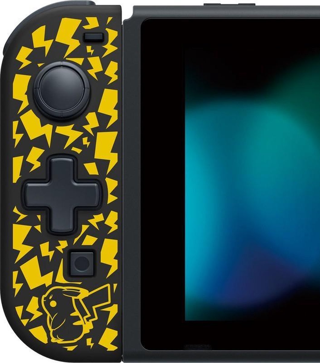 Hori Officieel licensed D-Pad Controller - Geschikt voor Nintendo Switch - Pikachu Zwart/Goud design