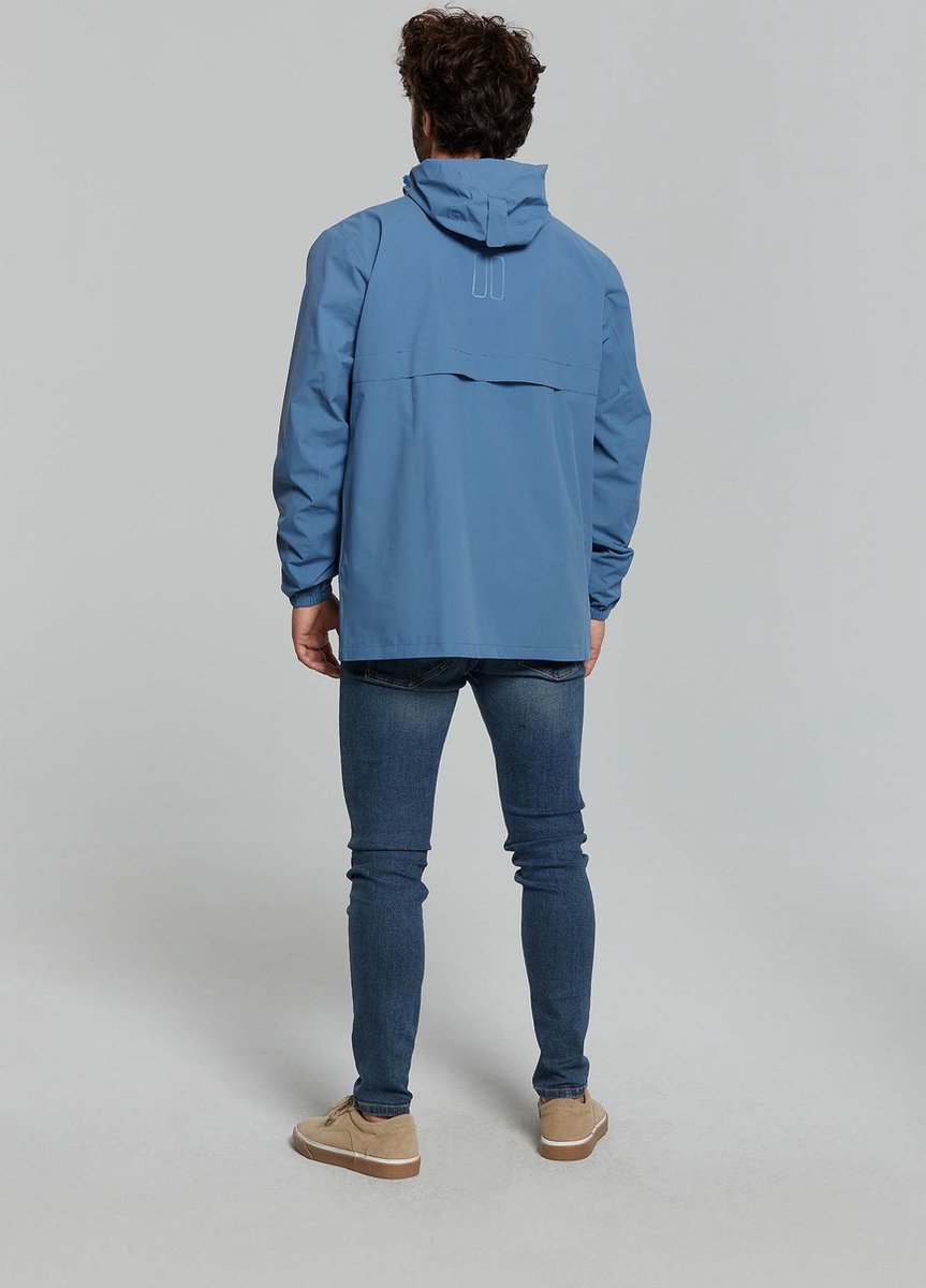 Basil Hoga Regenjas Unisex - Blauw - Maat XXL