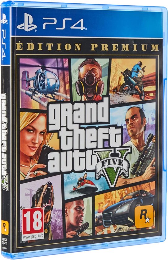 Grand Theft Auto GTA V Premium Editie - PS4