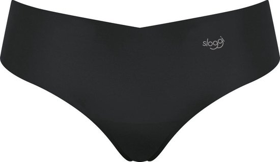 sloggi ZERO Microfibre Dames Hipstring Microvezel - Zwart - Maat L