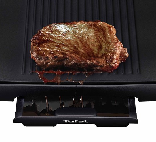 Tefal TG3918 Plancha Compact - Grillplaat - Bakplaat - Anti-aanbaklaag - 2000W - Compact Design