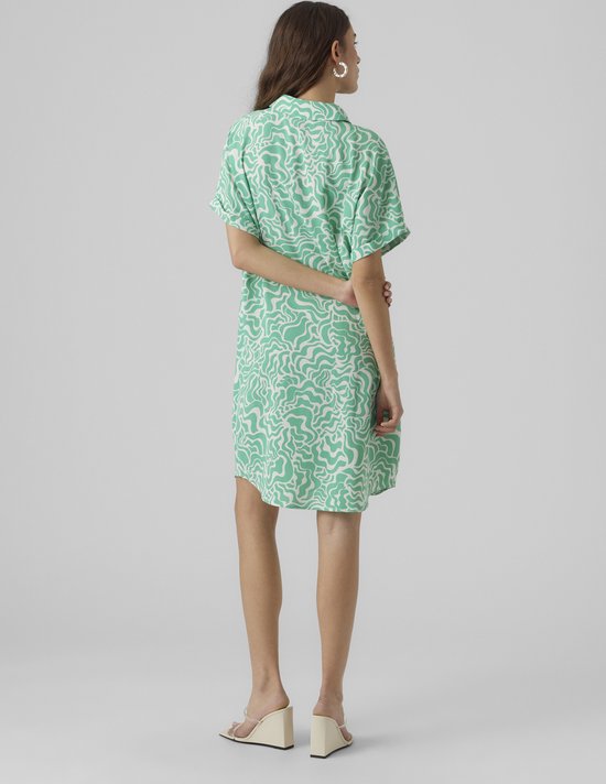 VERO MODA - Maat L - VMFRIDA GIN SS WIDE DRESS WVN Dames Jurk