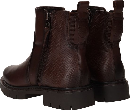 Tamaris - mt 42 - Comfort Essentials Dames Laarzen - Kastanje