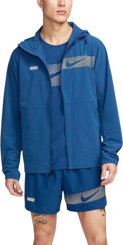 Unlimited Repel Hooded Sportjas Mannen - Maat S