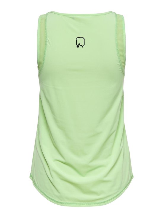 Only Play Performance Mouwloze Sporttop - Green Ash - Maat XS