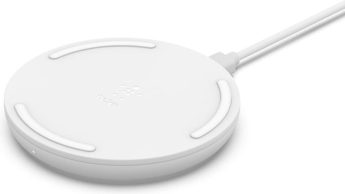 Belkin Boost-Up Qi - Wireless charger - Draadloze oplader - 10W - Wit