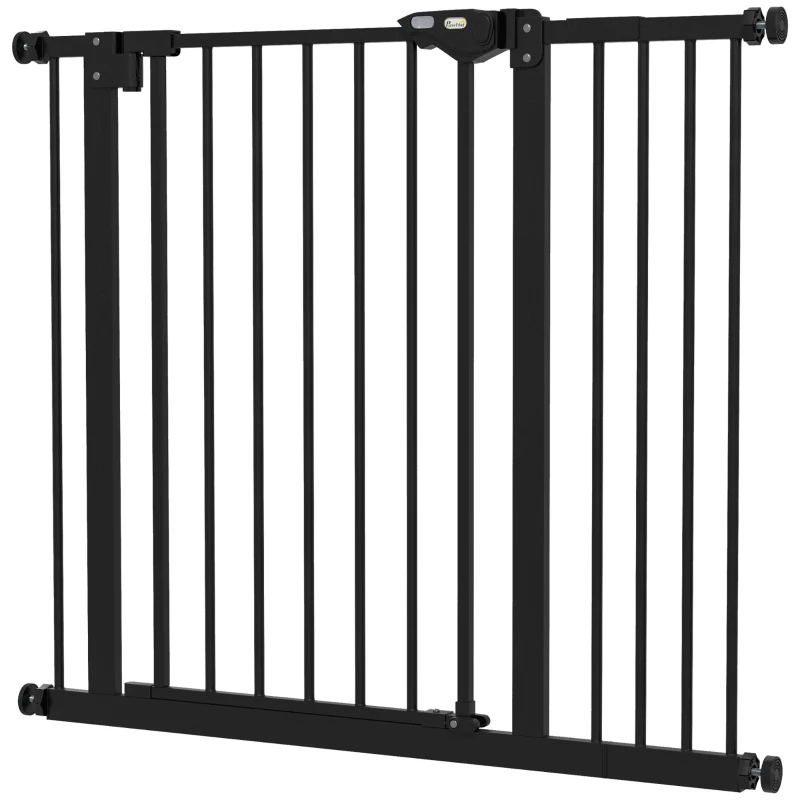baby gate, veiligheidspoort, metaalpoort, peddel scharnier, verticale stangen