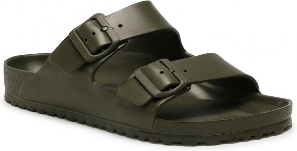 Birkenstock Arizona EVA Khaki Reg - 41 - Heren Slippers - Khaki