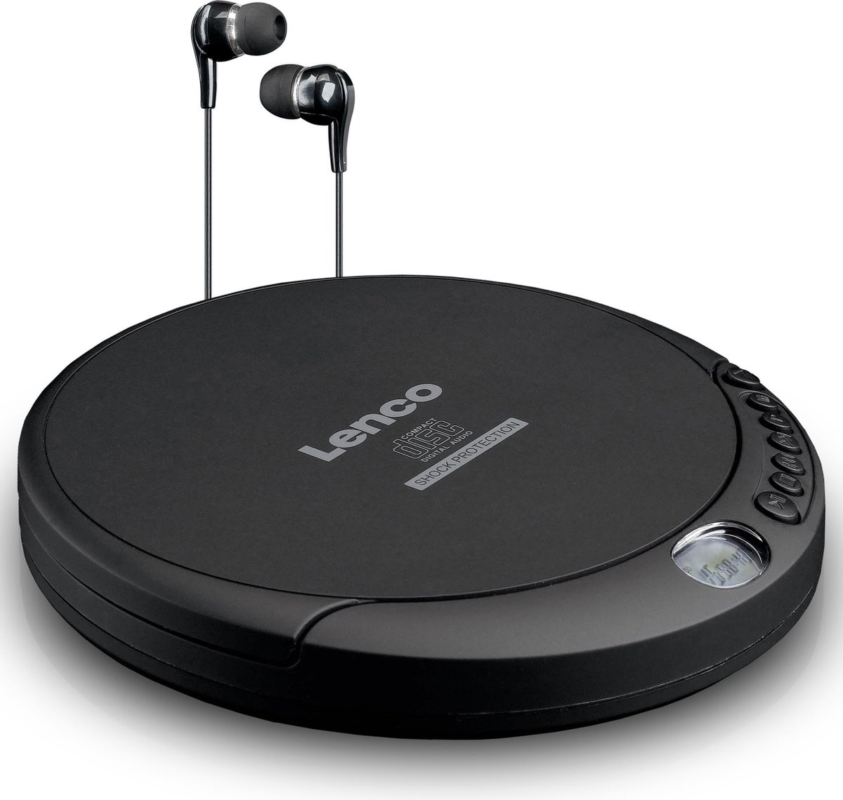 Lenco CD-200 - Discman met MP3 en shock-protection - Zwart