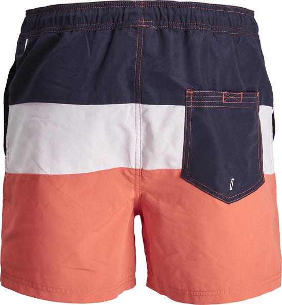 JACK&JONES - Maat L - JJIBALI JJSWIMSHORTS AKM COLORBLOCK STS Heren Zwembroek