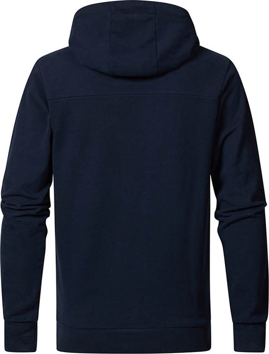 Petrol Industries - Heren Hoodie Met Rits - Blauw - Maat XXL