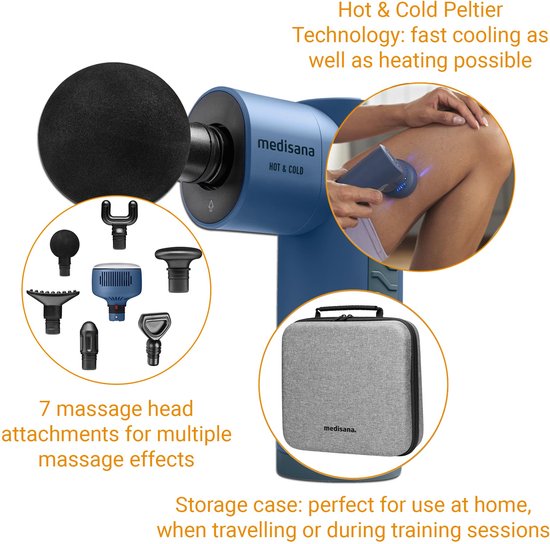 Medisana MG 600 - Massage gun met hot & cold functie