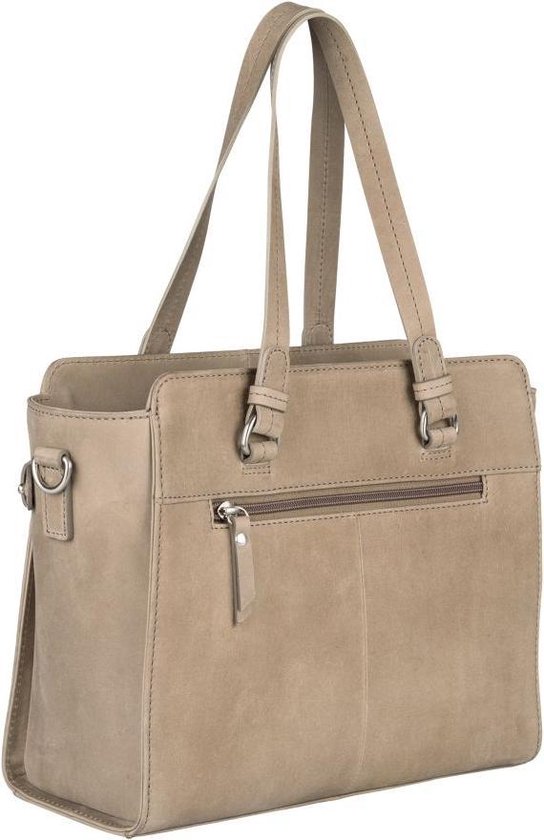 BURKELY Croco Cody Handbag S - Grijs