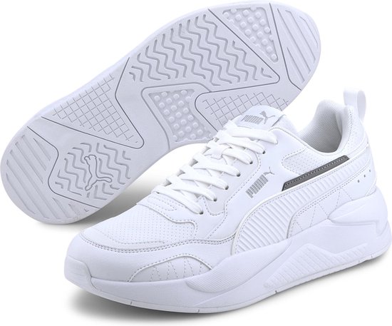 PUMA X-Ray 2 Square Perf - maat 41 - Sneakers - Puma Silver-Puma Silver-Gray Violet