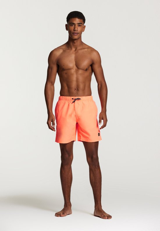 Shiwi  maat L Swimshort recycled mike solid micro peach